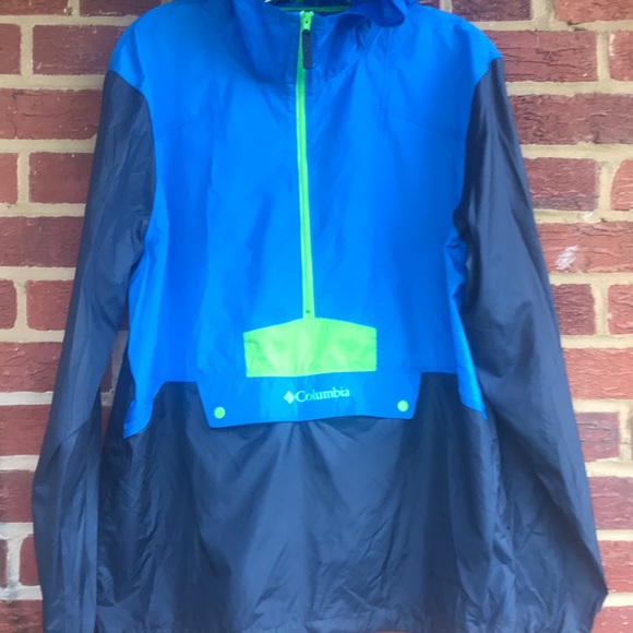 Columbia M Flashback 1/2 zip Windbreaker Pullover - Picture 3 of 9